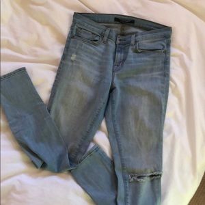 J brand mid-rise skinny jean sz 28